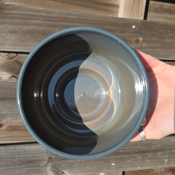 Handmade Glazed Ceramic Pottery 6" Planter - Picture 4 of 8